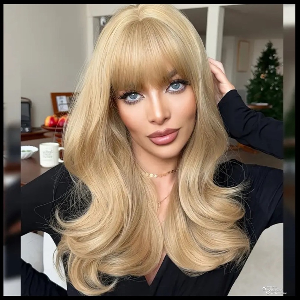LUXURIOUS HAIR 24” Golden Blonde Wig - Picture 3 of 14